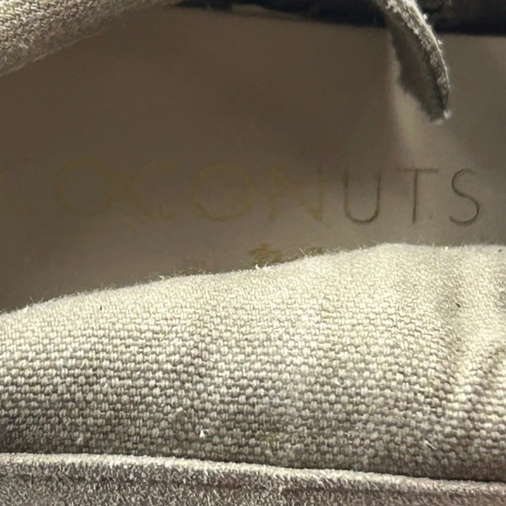 Coconuts by Matisse Ankle Boots Womens 8.5 Beige Suede Braided Boho Western Chic